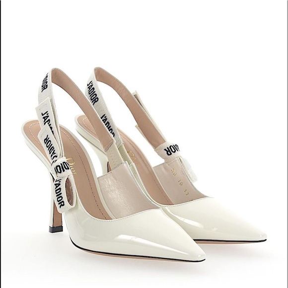 Dior sling pumps white - Picture 1 of 5